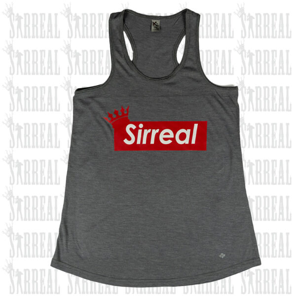 Sirreal "Sirpreme" Girls Grey Tank Top