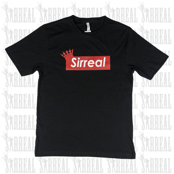 Sirreal "Sirpreme" Red Logo on Black